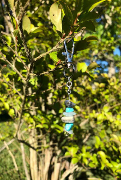 The Blues Fidget Keychain